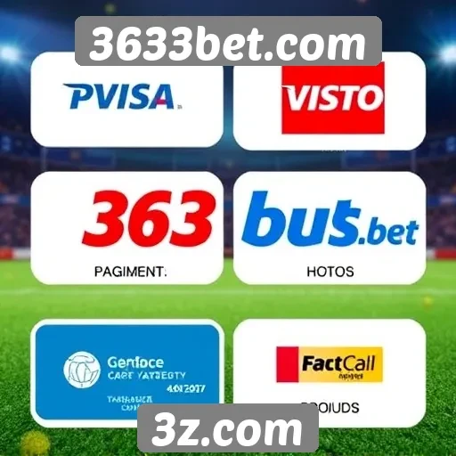 Métodos de pagamento aceitos no 3633bet.com